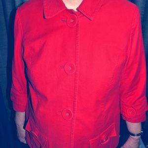 Coldwater Creek Red Jacket